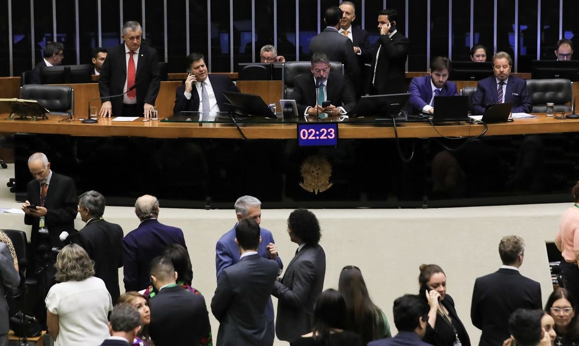 Brasília (DF) 15/12/2023 Sessão plenária virtual da Câmara dos Deputados para votar a proposta de reforma tributária (PEC 45/2019) Foto Lula Marques/ Agência Brasil