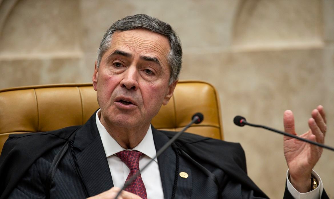 Brasília (DF), 19/12/2023 - O presidente do STF, Luís Roberto Barroso, durante sessão de encerramento do Ano Judiciário. Foto: Marcelo Camargo/Agência Brasil