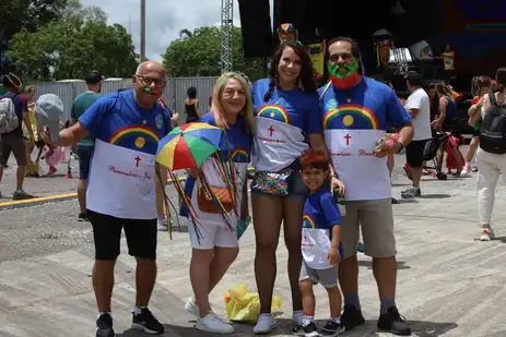 Brasília-DF 12/02/2024 Bloquinho infantil de carnaval Carnapati. Família Pernanbucana do Thiago Meireles) Foto Antônio Cruz/ Agência Brasil.