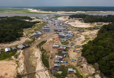 Rafa Neddermeyer/Agência Brasil RETROSPECTIVA_2023 - Seca no Amazonas. - Foto: Rafa Neddermeyer/Agência Brasil
