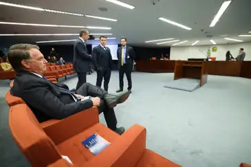 Antonio Augusto/STF Brasília (DF) 25/03/2025 - O Supremo Tribunal Federal (STF) começa a julgar, o ex-presidente Jair Bolsonaro e mais sete denunciados pela trama golpista vão se tornar réus na ação.
O caso será julgado pela Primeira Turma da Corte, colegiado formado por cinco dos 11 ministros que compõem o tribunal.
Foto: Antonio Augusto/STF