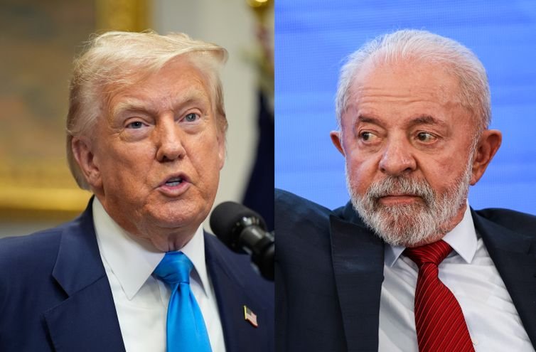 Reuter/Yuri Gripas e Marcelo Camargo/Agência Brasil Donald Trump e Lula. Photo by Reuter/Yuri Gripas e Marcelo Camargo/Agência Brasil
Luiz Inácio Lula da Silva