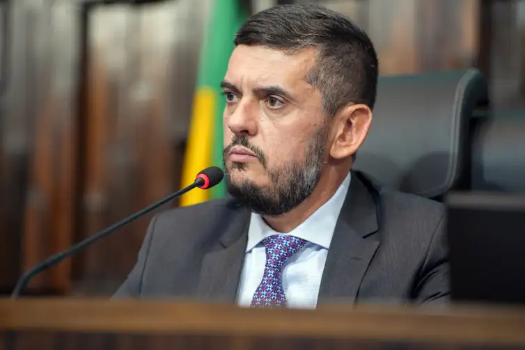 Thiago Lontra/ALERJ Rio de Janeiro (RJ), 03/12/2025 - Presidente da Alerj, deputado estadual Rodrigo Bacellar. Foto: Thiago Lontra/ALERJ
